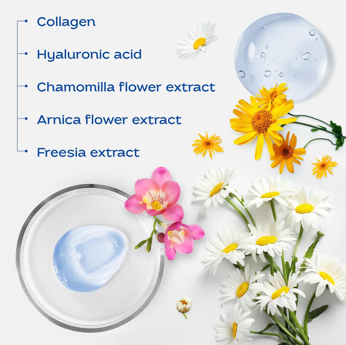 Under Eye Patches with Collagen, Caffeine & Hyaluronic Acid – 30 Pairs Blue Eye Masks for Depuffing, Hydrating, Reducing Dark Circles & Eye Bags, Smoothing Fine Lines - görsel 5