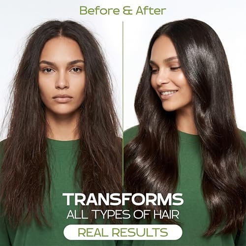 Keratin Hair Mask for Dry, Damaged or Long Hair - Deep Conditioner Masque with Protein, Coconut, Jojoba & Avocado Oil – Collagen Treatment for Hair Growth & Hydration, Split Ends Repair, Color-Safe Avelisse