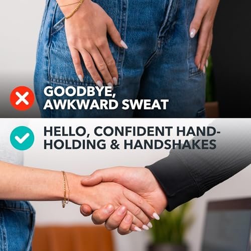 SweatBlock Antiperspirant Hand Lotion – Quick-Dry Hyperhidrosis Treatment for Sweaty Palms, 1.69 fl oz Travel Size, Dermatologist Tested, Non-Irritating for Men and Women Avelisse