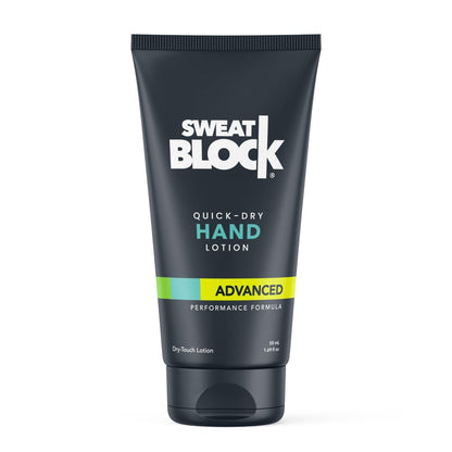 SweatBlock Antiperspirant Hand Lotion – Quick-Dry Hyperhidrosis Treatment for Sweaty Palms, 1.69 fl oz Travel Size, Dermatologist Tested, Non-Irritating for Men and Women Avelisse