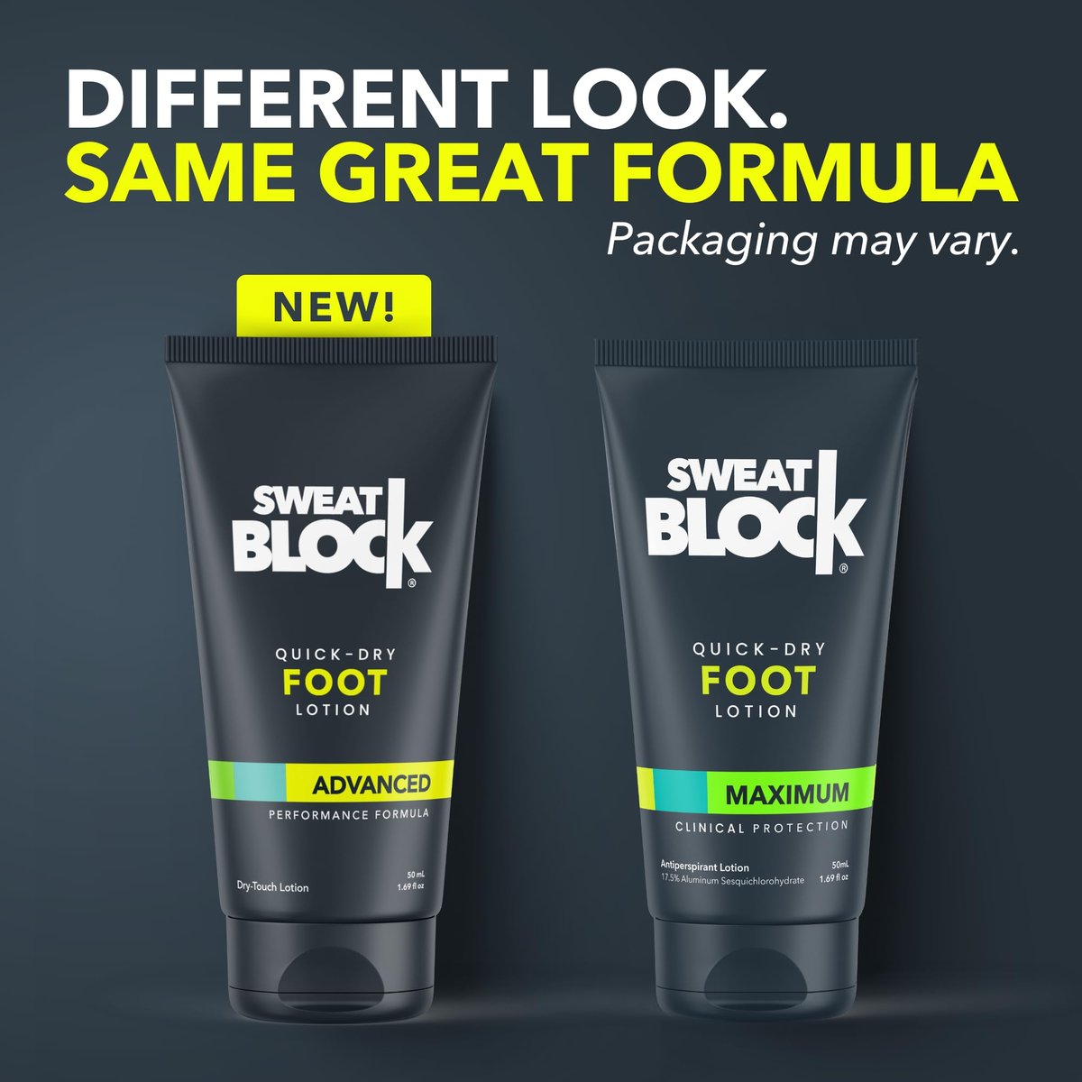 SweatBlock Foot Antiperspirant Lotion – Clinical Strength for Excessive Sweating & Foot Odor, Quick-Dry Hyperhidrosis Aid, Dermatologist Tested, 1.69 fl oz Avelisse