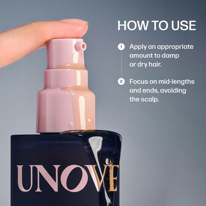UNOVE Silk Oil Essence Hair Serum – Nourishing Lightweight Hair Oil for Dry, Frizzy & Damaged Hair, Frizz Control & Heat Protection, 70ml Avelisse