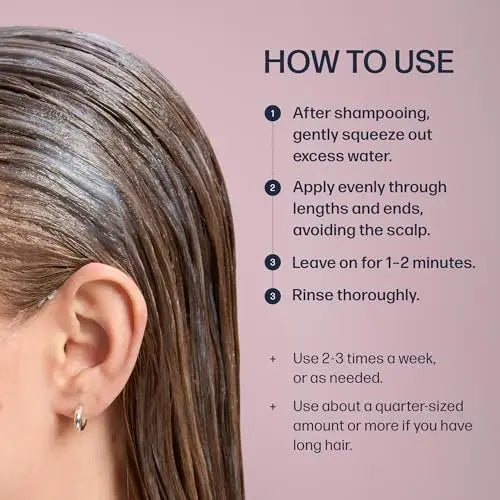 UNOVE Deep Damage Repair Hair Mask - Protein Hair Treatment for Damaged, Dry, Frizzy Hair - Deep Conditioning Keratin Mask - Korean Hair Care - Tender Bloom, 7 fl oz Avelisse