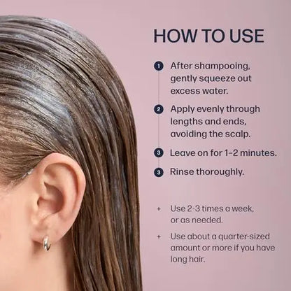 UNOVE Deep Damage Repair Hair Mask - Protein Hair Treatment for Damaged, Dry, Frizzy Hair - Deep Conditioning Keratin Mask - Korean Hair Care - Tender Bloom, 7 fl oz Avelisse