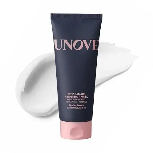 UNOVE Deep Damage Repair Hair Mask - Protein Hair Treatment for Damaged, Dry, Frizzy Hair - Deep Conditioning Keratin Mask - Korean Hair Care - Tender Bloom, 7 fl oz Avelisse