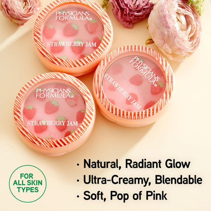 Physicians Formula Murumuru Strawberry Jam Blush - Strawberry, Shimmery Finish, 2.08 oz Avelisse