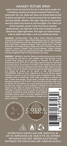 SURFACE Hair Awaken Texture Spray for Volumizing and Lifting Fine Hair, 4 fl. oz. Avelisse