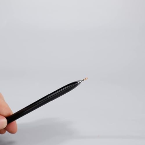Raffaello Ultra-Thin Eyebrow Brush Set - 3Pcs Angled Precision Eyeliner & Eyebrow Makeup Brushes, Cruelty-Free Synthetic Bristles (Black) - görsel 14
