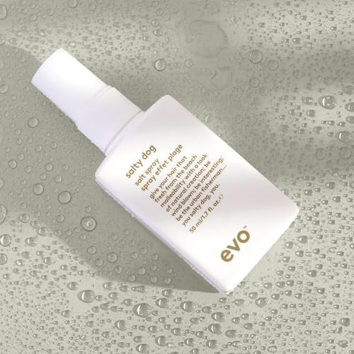 EVO Salty Dog Sea Salt Hair Spray - Beachy Texture & Volumizing Spray with Matte Finish, Travel Size 1.7 fl oz Avelisse