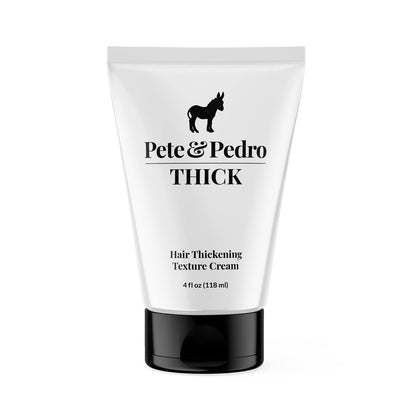 Pete & Pedro THICK Hair Cream - Light-Holding Thickening & Texture Styling Cream for Fine, Thin, & Thinning Hair, Men & Women, 4 oz Avelisse
