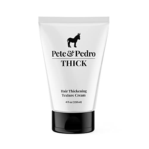 Pete & Pedro THICK Hair Cream - Light-Holding Thickening & Texture Styling Cream for Fine, Thin, & Thinning Hair, Men & Women, 4 oz Avelisse