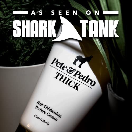 Pete & Pedro THICK Hair Cream - Light-Holding Thickening & Texture Styling Cream for Fine, Thin, & Thinning Hair, Men & Women, 4 oz Avelisse