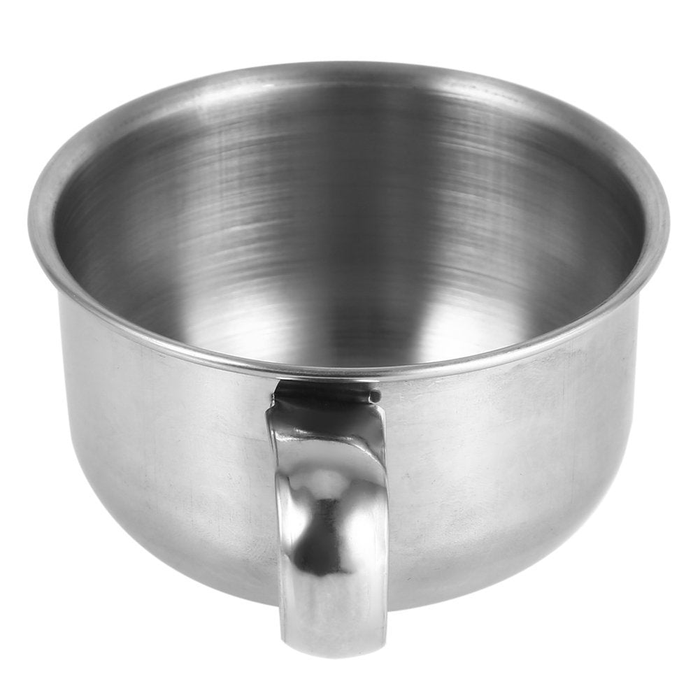 Stainless Steel Shaving Bowl – Premium Lather Bowl for Men, Silver Shaving Soap Mug for Barbers & Home Use - görsel 11