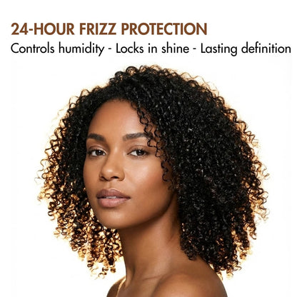 Etniker Curl Defining Gel – Salon Level Control for Curly & Wavy Hair, 10.5 oz Avelisse