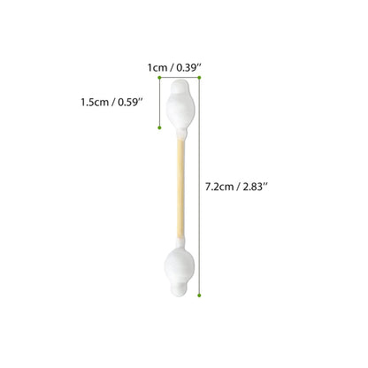 Isshah Baby Cotton Swabs – 108 Count, FSC Certified Bamboo Handle, Biodegradable & Eco Friendly Safety Cotton Buds