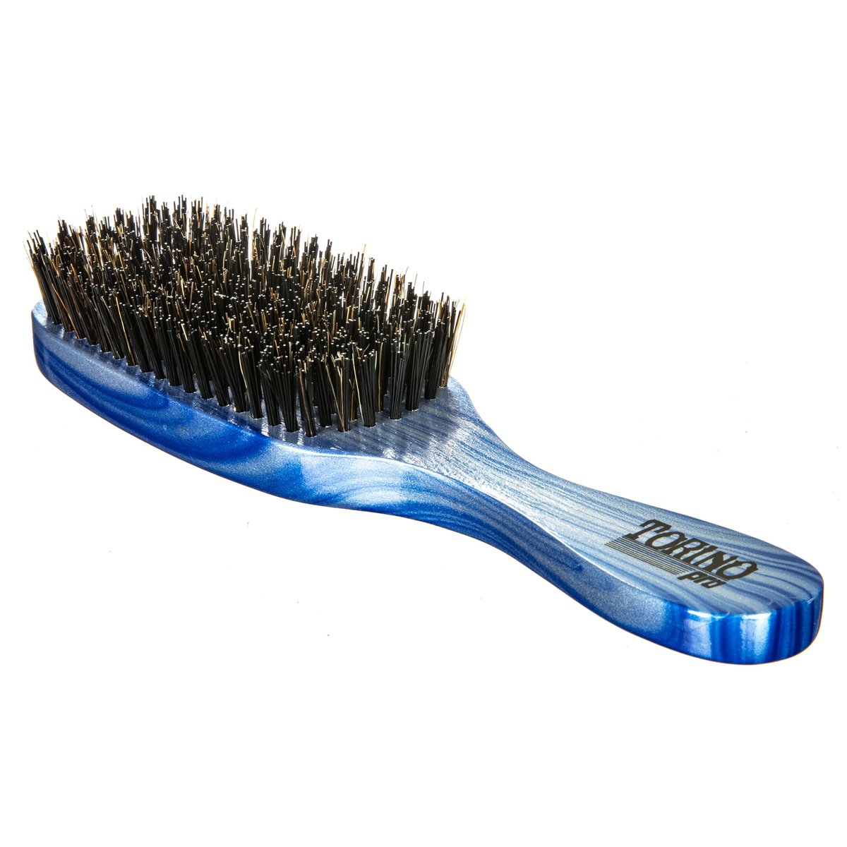 Torino Pro Wave Brush #711-7 Row Hard Bristles – Reinforced Boar Bristles for 360 Waves & Wolfing Avelisse