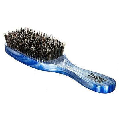 Torino Pro Wave Brush #711-7 Row Hard Bristles – Reinforced Boar Bristles for 360 Waves & Wolfing Avelisse