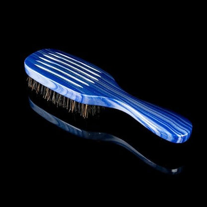 Torino Pro Wave Brush #711-7 Row Hard Bristles – Reinforced Boar Bristles for 360 Waves & Wolfing Avelisse