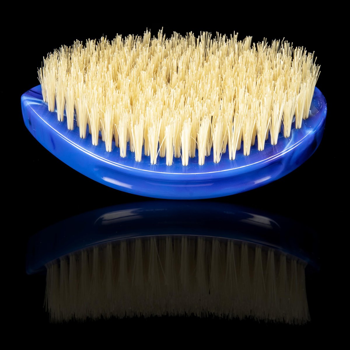 Torino Pro Curve Wave Brush #231 - Curved Medium Shower Brush with Extra Long Bristles for Laying Down Waves Avelisse