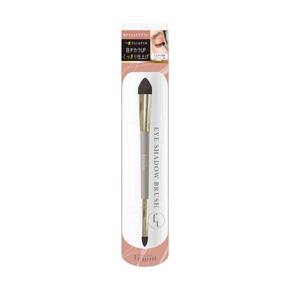 Feliceratenone Double Eyeshadow Brush (Pointed) - Golden Aluminum Handle