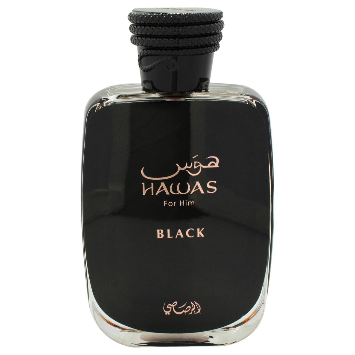 Rasasi Hawas Black for Men - 3.38 oz Eau de Parfum Spray Avelisse