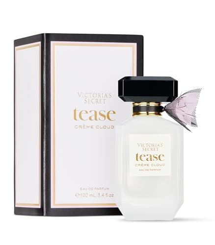 Victoria's Secret Tease Crème Cloud Eau de Parfum - Vanilla Meringue, Santal Flower & Sheer Amber - Women's Perfume, 3.4 oz Avelisse
