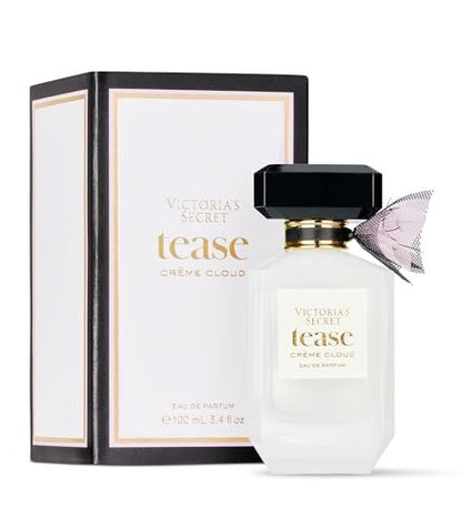 Victoria's Secret Tease Crème Cloud Eau de Parfum - Vanilla Meringue, Santal Flower & Sheer Amber - Women's Perfume, 3.4 oz Avelisse