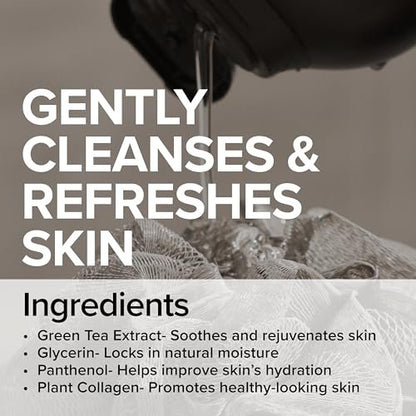 Mad Rabbit Refresh Body Wash - Tattoo Aftercare, Gentle Cleansing & Hydrating Formula for All Skin Types, Anti-Aging, 16 oz Avelisse