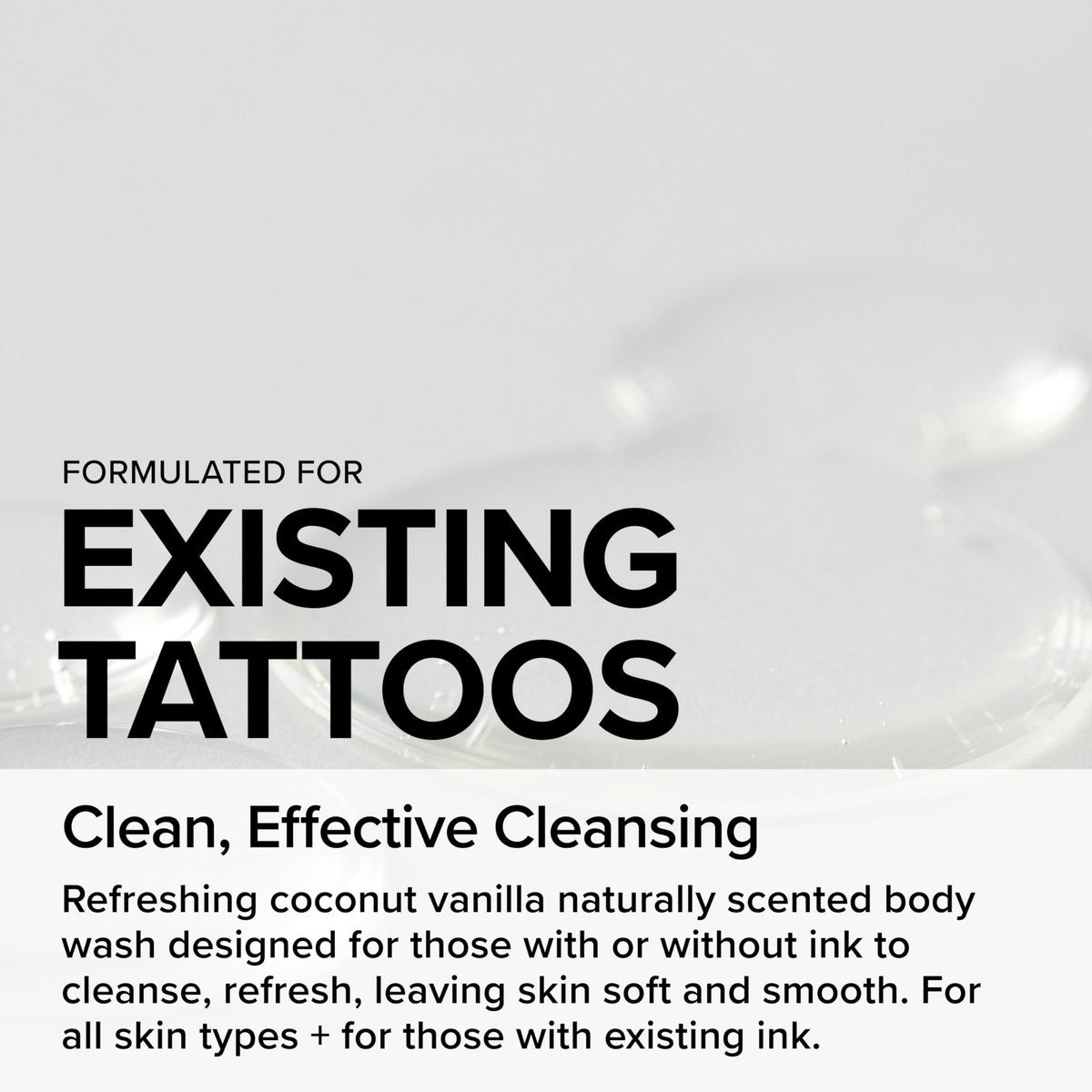 Mad Rabbit Refresh Body Wash - Tattoo Aftercare, Gentle Cleansing & Hydrating Formula for All Skin Types, Anti-Aging, 16 oz Avelisse