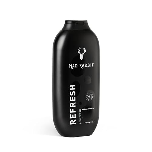 Mad Rabbit Refresh Body Wash - Tattoo Aftercare, Gentle Cleansing & Hydrating Formula for All Skin Types, Anti-Aging, 16 oz Avelisse