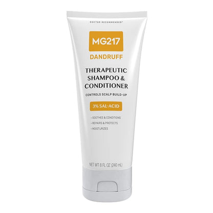 MG217 Medicated Dandruff Shampoo & Conditioner, 3% Salicylic Acid, 8 oz Tube Avelisse