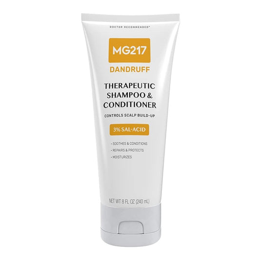 MG217 Medicated Dandruff Shampoo & Conditioner, 3% Salicylic Acid, 8 oz Tube Avelisse