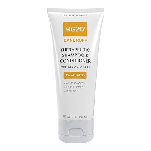 MG217 Medicated Dandruff Shampoo & Conditioner, 3% Salicylic Acid, 8 oz Tube Avelisse