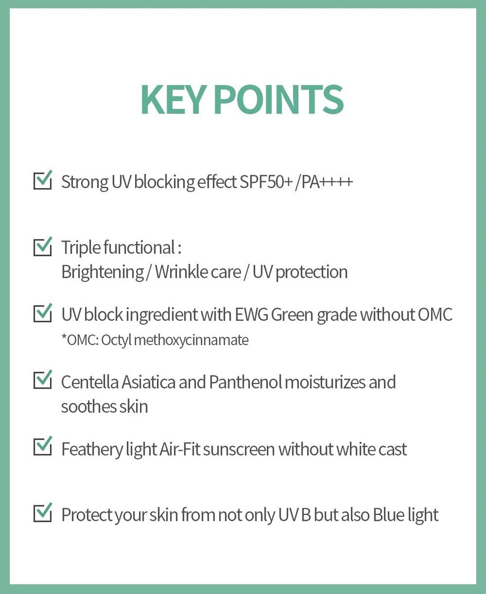 BENTON Air Fit UV Defense Sun Cream – Lightweight SPF Sunscreen for Face, 1.69 Fl Oz Avelisse