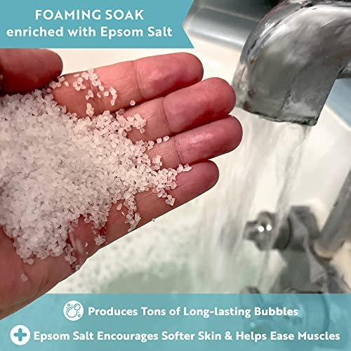 Wellness By Village Naturals Therapy Hydrate Foaming Bath Soak, 36 oz, Pack of 2 Avelisse