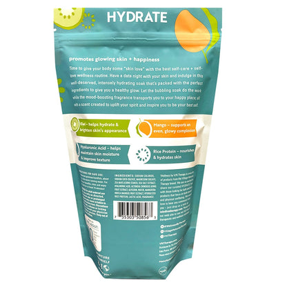 Wellness By Village Naturals Therapy Hydrate Foaming Bath Soak, 36 oz, Pack of 2 Avelisse