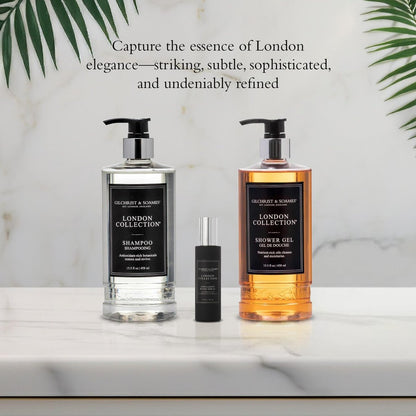 Gilchrist & Soames London Collection Shampoo – Pure, Sulfate Free, Paraben Free, Cruelty Free Formula for All Hair Types, Gentle Clarifying & Moisturizing Wash with Crisp, Clean Scent, 15.5 oz Avelisse