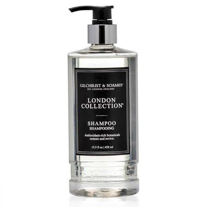 Gilchrist & Soames London Collection Shampoo – Pure, Sulfate Free, Paraben Free, Cruelty Free Formula for All Hair Types, Gentle Clarifying & Moisturizing Wash with Crisp, Clean Scent, 15.5 oz Avelisse