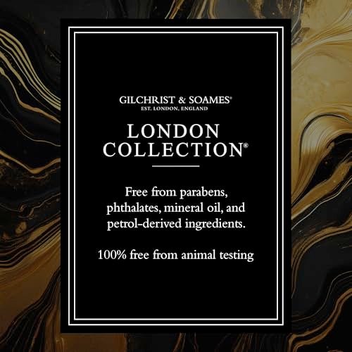 Gilchrist & Soames London Collection Shampoo – Pure, Sulfate Free, Paraben Free, Cruelty Free Formula for All Hair Types, Gentle Clarifying & Moisturizing Wash with Crisp, Clean Scent, 15.5 oz Avelisse