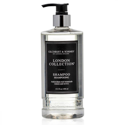 Gilchrist & Soames London Collection Shampoo – Pure, Sulfate Free, Paraben Free, Cruelty Free Formula for All Hair Types, Gentle Clarifying & Moisturizing Wash with Crisp, Clean Scent, 15.5 oz Avelisse