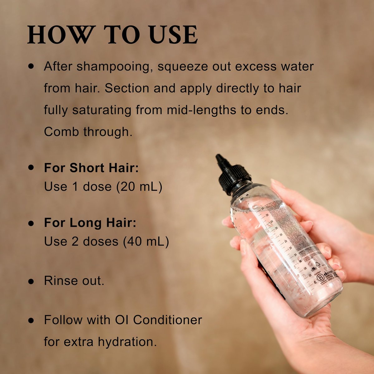 Davines OI Liquid Luster Weightless Hair Treatment - Rinse-Out Glossing Fluid for Glass-Like Shine, 10.14 Fl Oz Avelisse