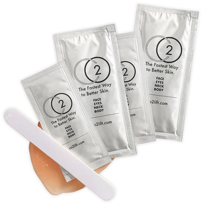 CO2Lift Pro Carboxy Gel Treatment Single Use Mask – Oxygen Skincare Mask for Face & Under Eye – Skin Tightening, Hydration, Dark Circles & Wrinkle Reduction Avelisse