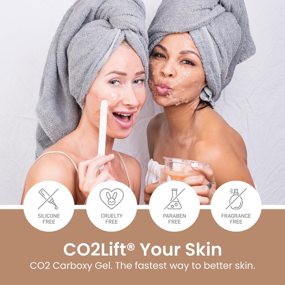 CO2Lift Pro Carboxy Gel Treatment Single Use Mask – Oxygen Skincare Mask for Face & Under Eye – Skin Tightening, Hydration, Dark Circles & Wrinkle Reduction Avelisse