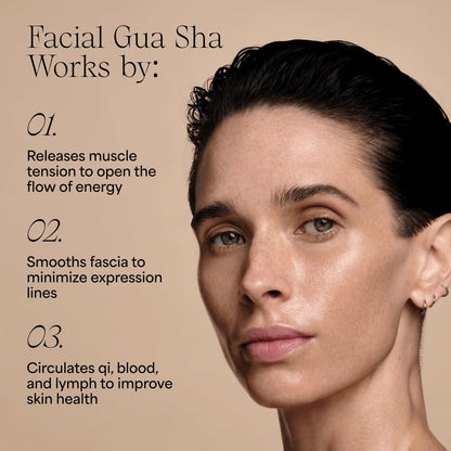 WILDLING Empress Stone Gua Sha Facial Stone – Patented Bian Stone for Lifting, Plumping, Toning & Sculpting Avelisse