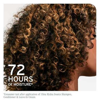Biolage Ultra Hydra Source Leave-In Cream for Very Dry, Thick Hair - Moisturizes & Controls Frizz with Cupuaçu Butter & Salicylic Acid