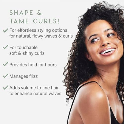 ALURAM Curl Foam - Define, Enhance & Nourish Curls, 7 Fl Oz Avelisse