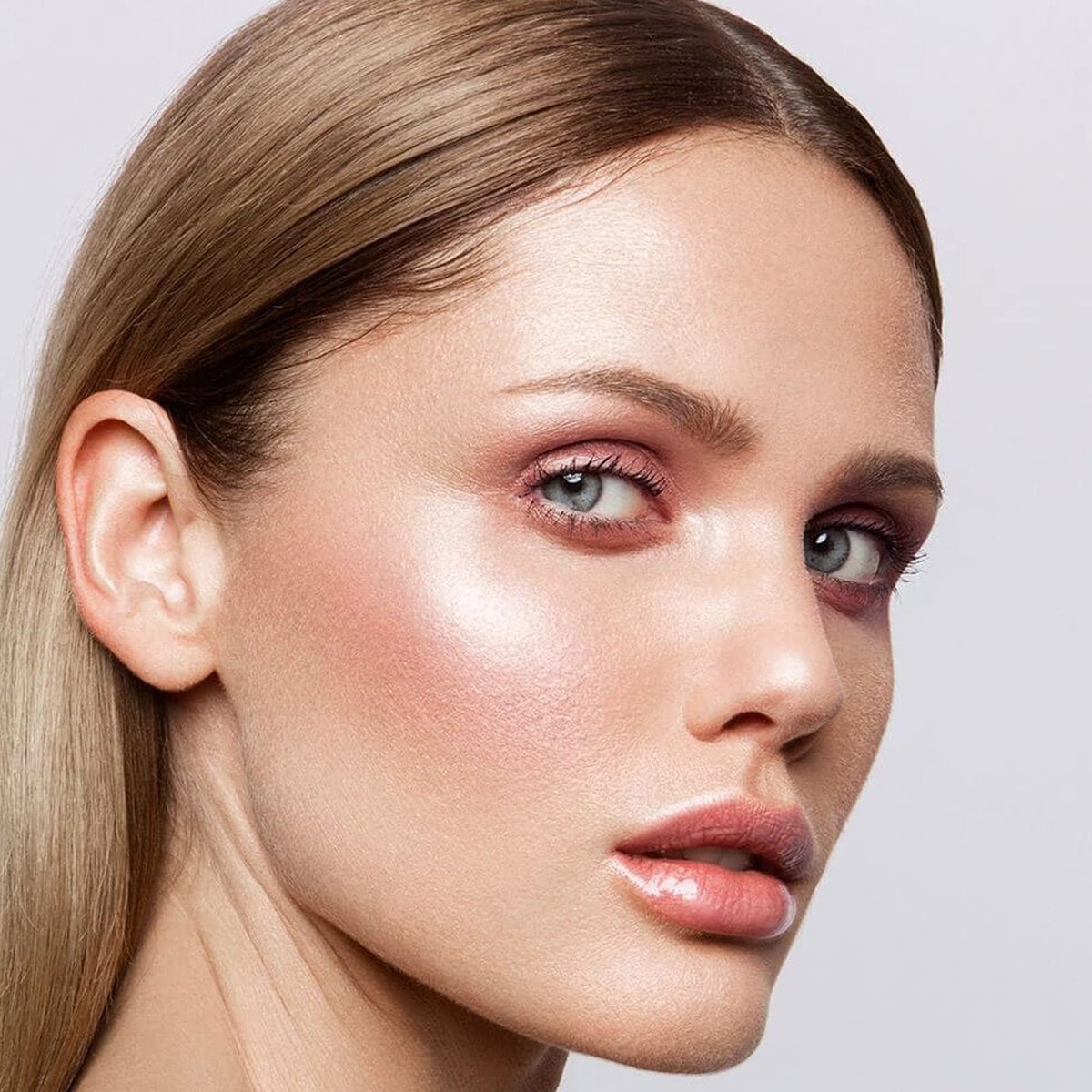 Boobeen Highlighter Palette - Powder Shimmer Face Illuminator & Bronzer - Waterproof Long Lasting Makeup - görsel 11
