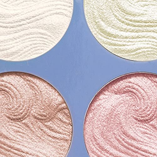 Boobeen Highlighter Palette - Powder Shimmer Face Illuminator & Bronzer - Waterproof Long Lasting Makeup - görsel 8