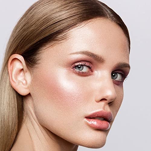 Boobeen Highlighter Palette - Powder Shimmer Face Illuminator & Bronzer - Waterproof Long Lasting Makeup - görsel 12