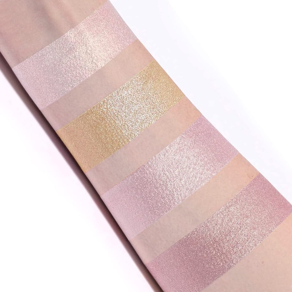 Boobeen Highlighter Palette - Powder Shimmer Face Illuminator & Bronzer - Waterproof Long Lasting Makeup - görsel 3